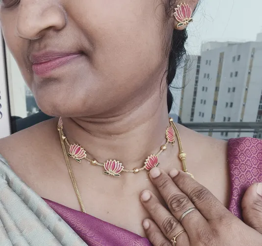 Lotus Necklace